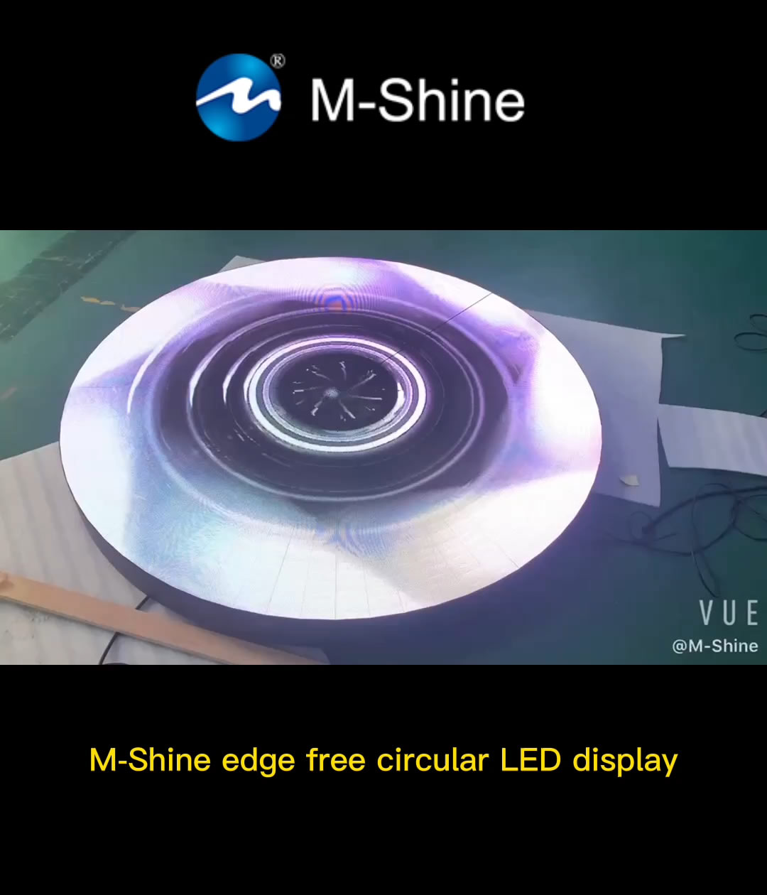 M-Shine無(wú)邊緣圓形LED顯示屏